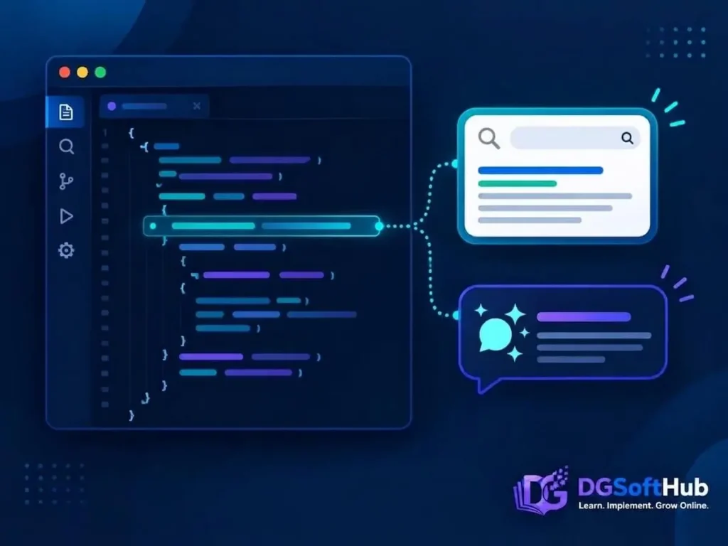 JSON LD structured data code mockup JSON-LD structured data code example for a website on technical SEO for beginners